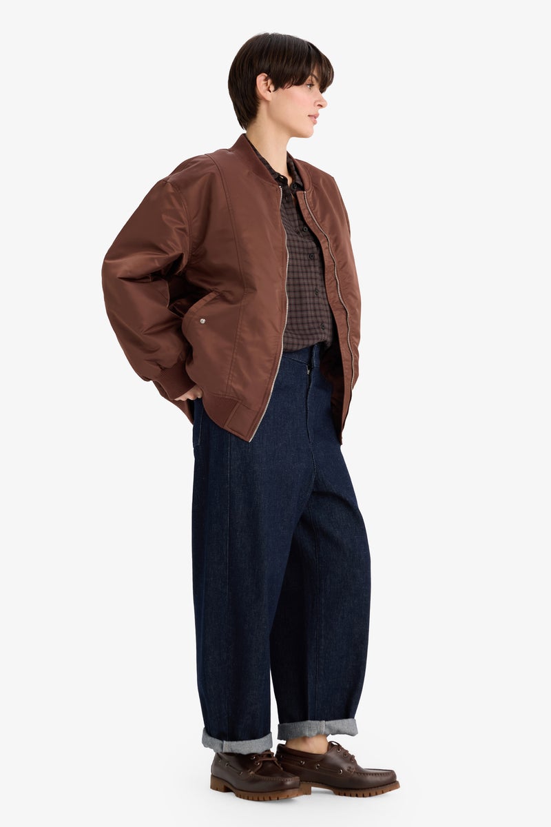 DeFacto Brown Woman Waterproof Regular Fit Jacket Casual - Image 2